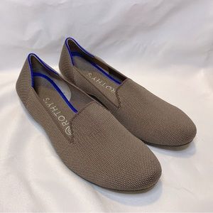 Rothy’s The Loafer Mocha Sz 8 Taupe
